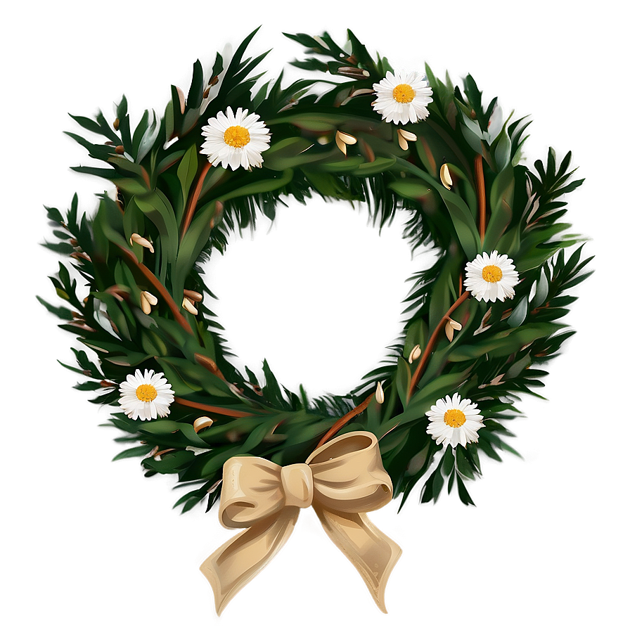 Download Farmhouse Style Wreath Png 31 | Wallpapers.com