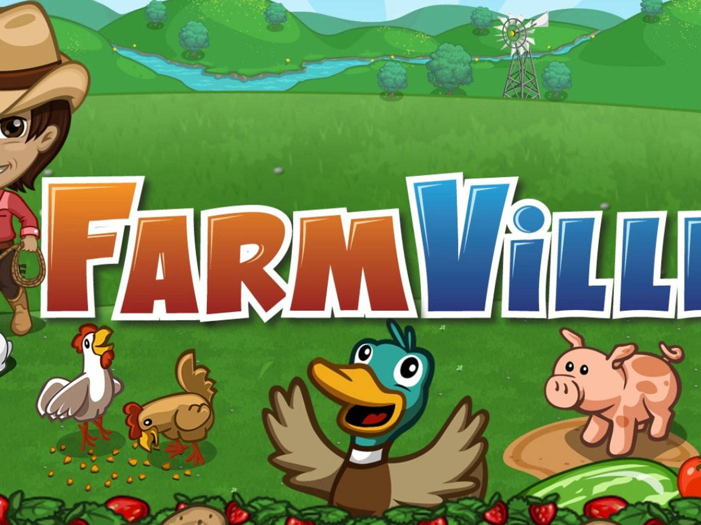 Logotipode Farmville Fondo de pantalla