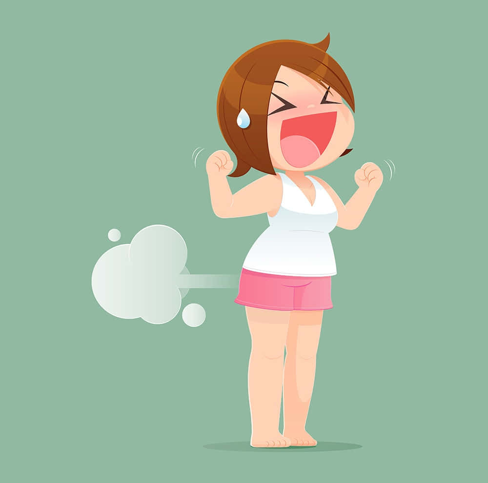 Download Hilarious Illustrated Fart Cloud | Wallpapers.com
