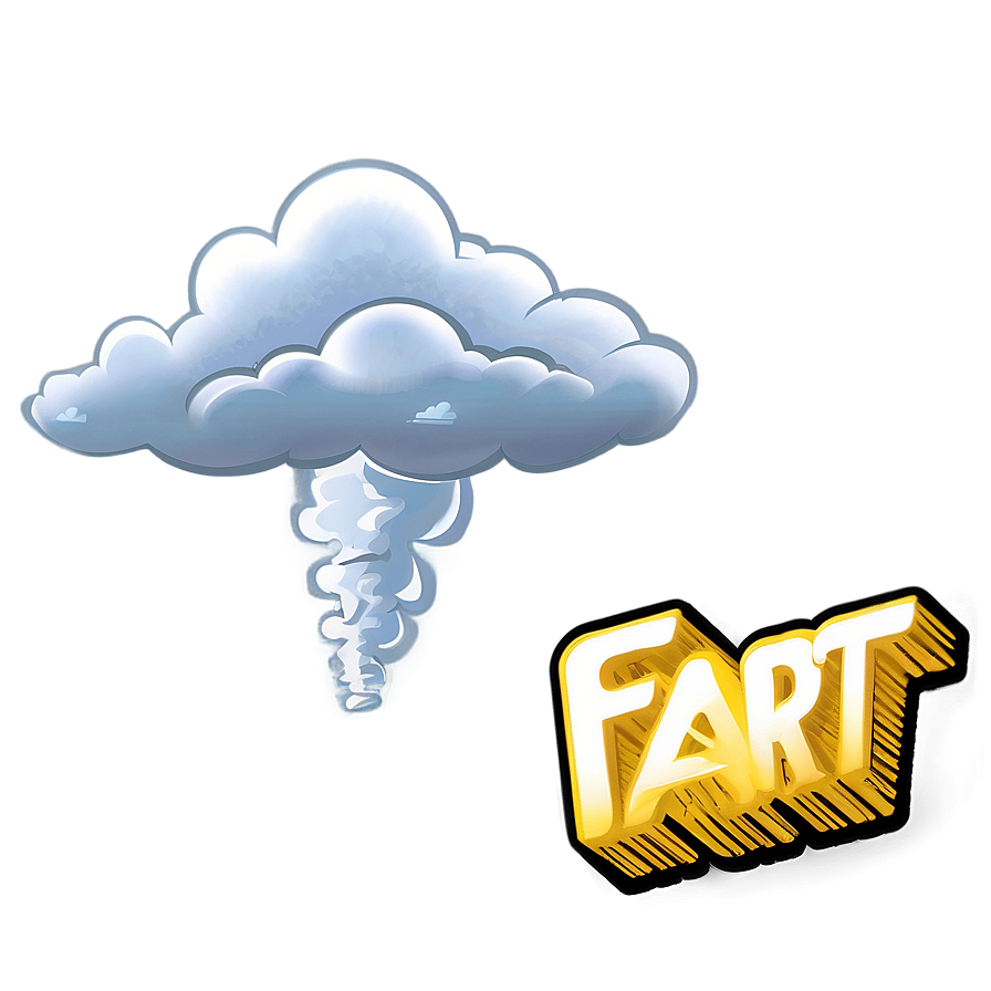 Fart Cloud With Text Png Nfg PNG