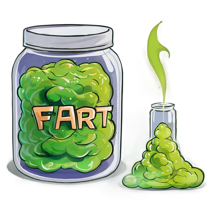 Download Fart In A Jar Cartoon Png 05232024 | Wallpapers.com