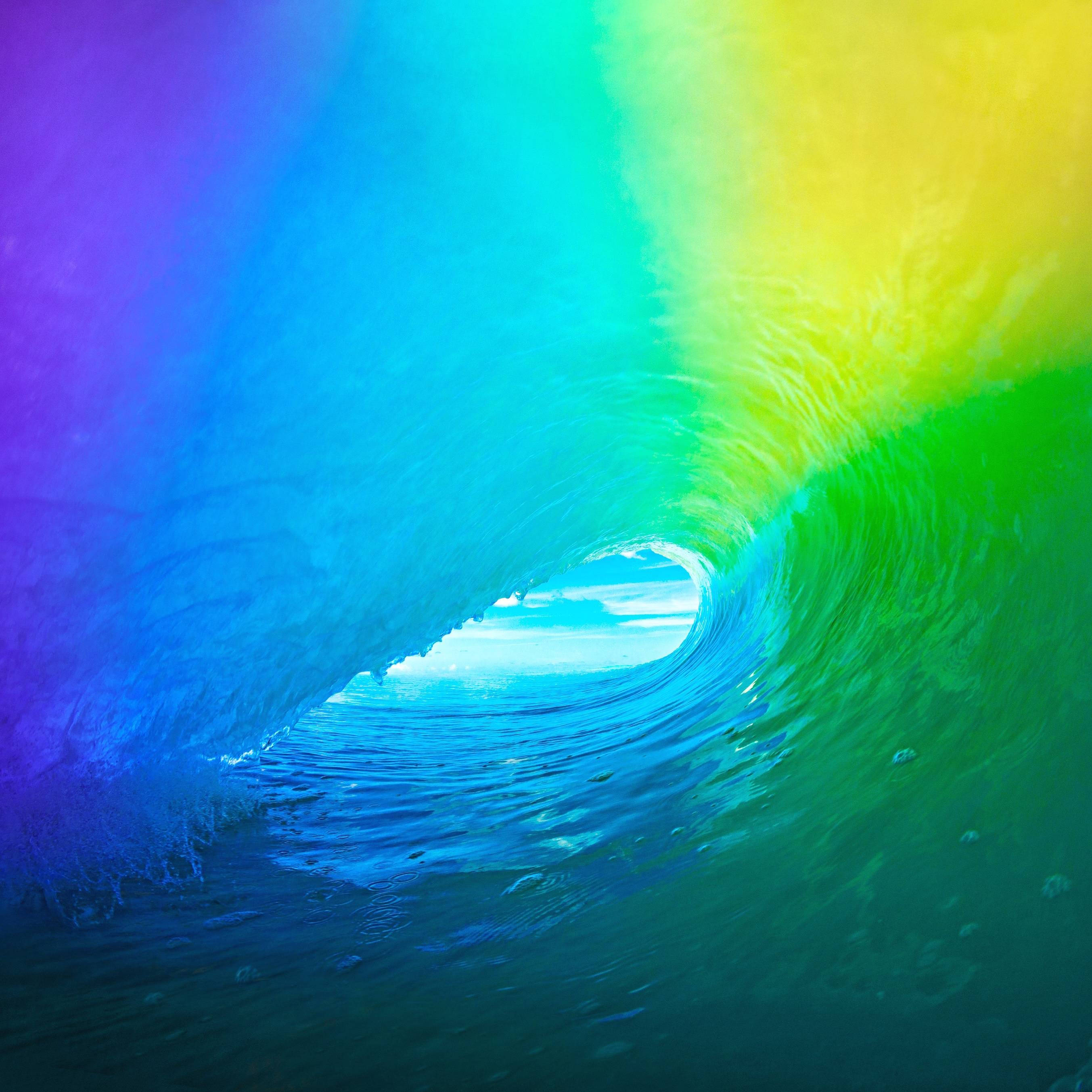 Fascinating Waves As Official Ipad Theme Picture