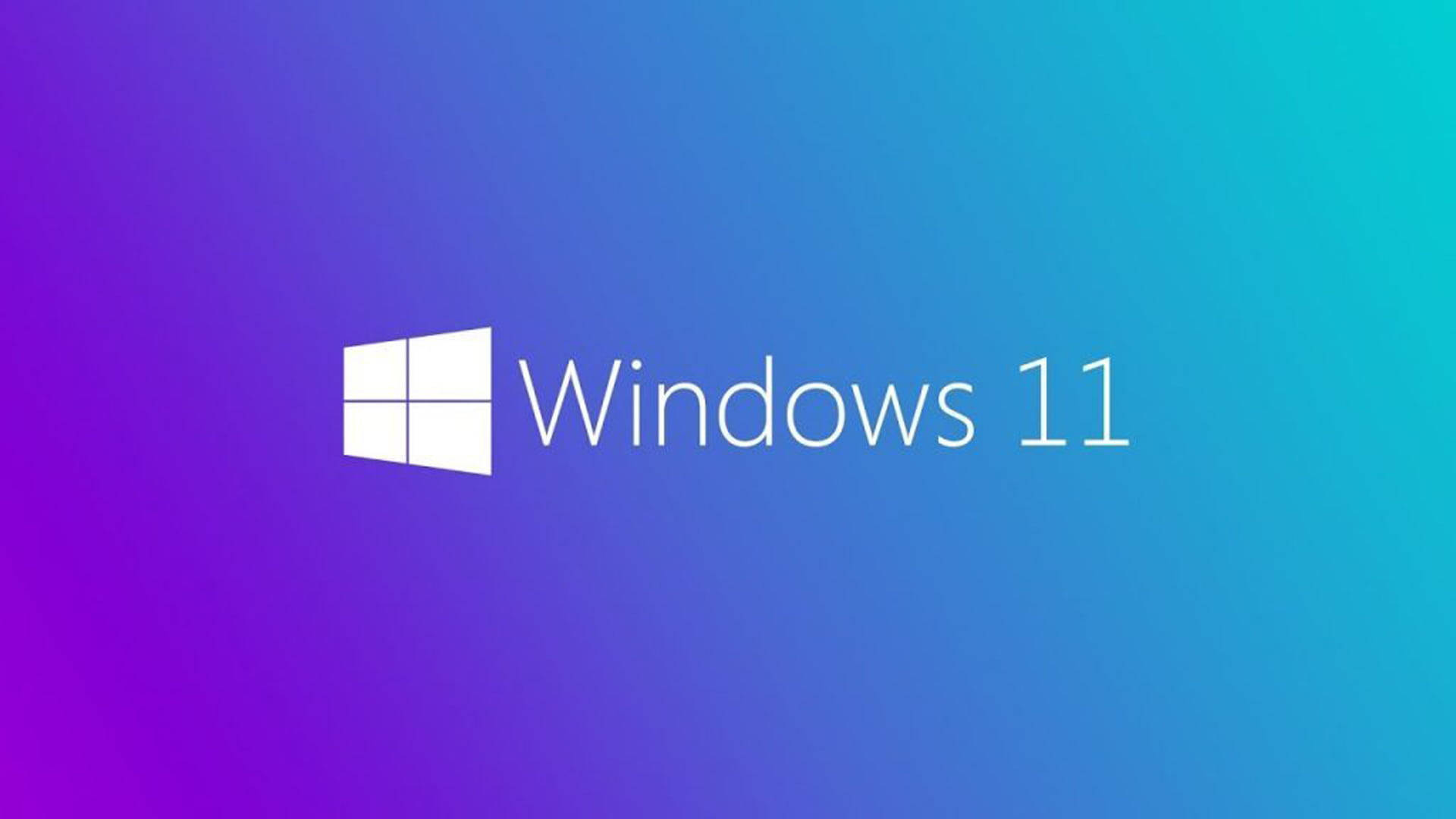 Fascinerende Windows 11 Logo Wallpaper