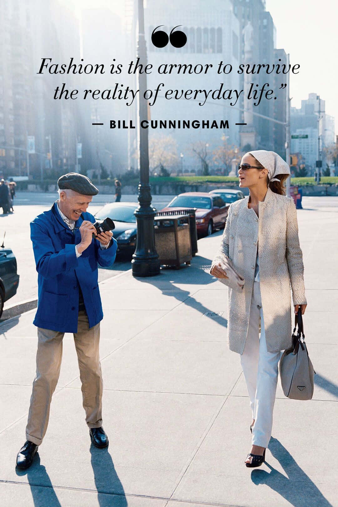 Fashion Armor Quote_ Bill Cunningham Wallpaper