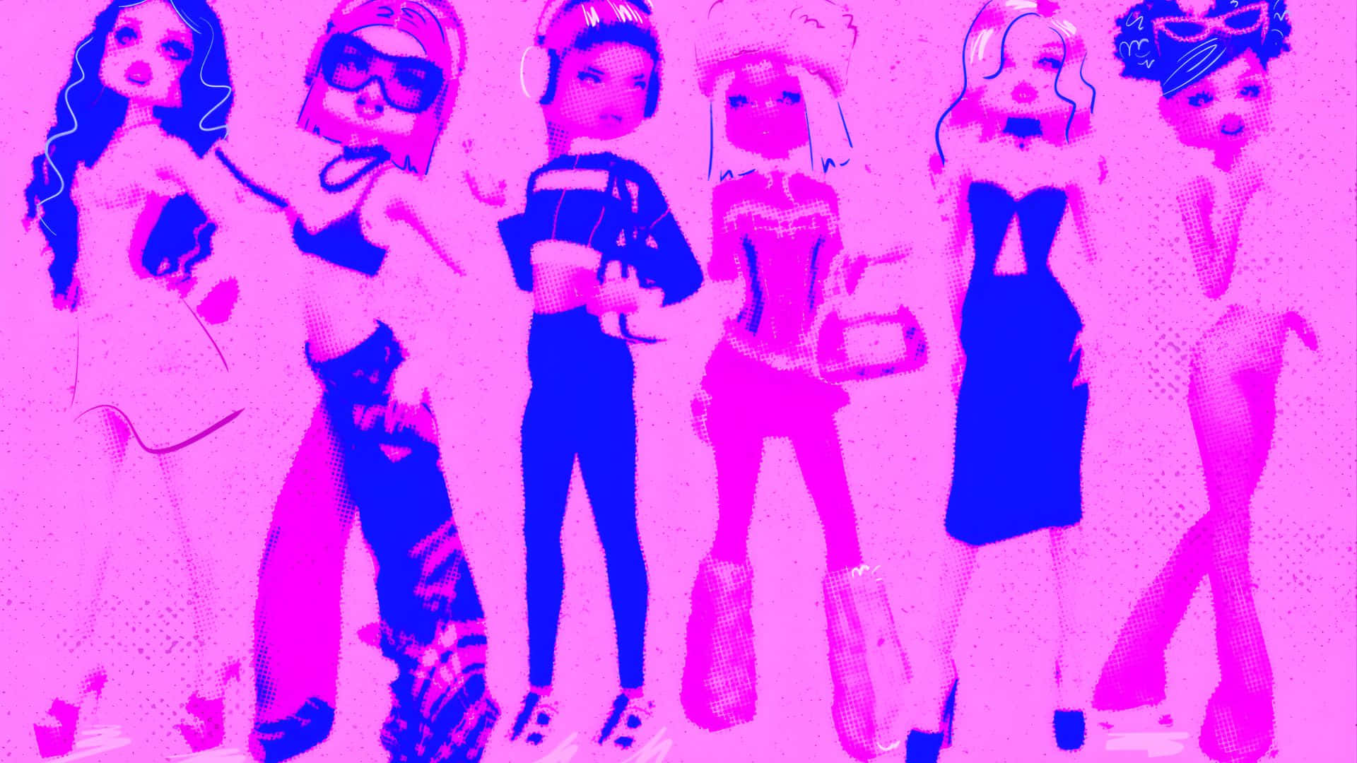 Fashion Dolls Dress To Impress Wallpaper