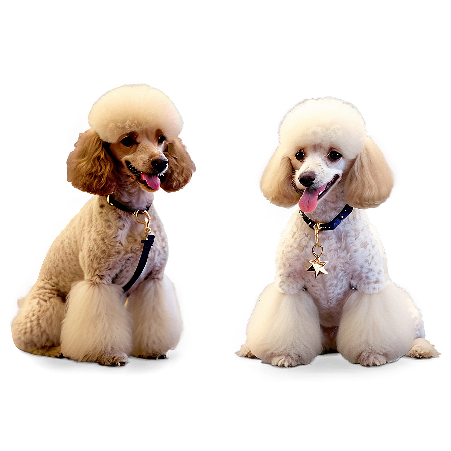 Fashionable Poodle Png 06112024 PNG