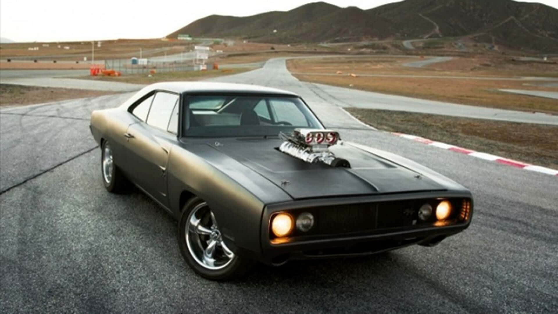 Customized Muscle Car In Fast And Furious 1 Wallpaper