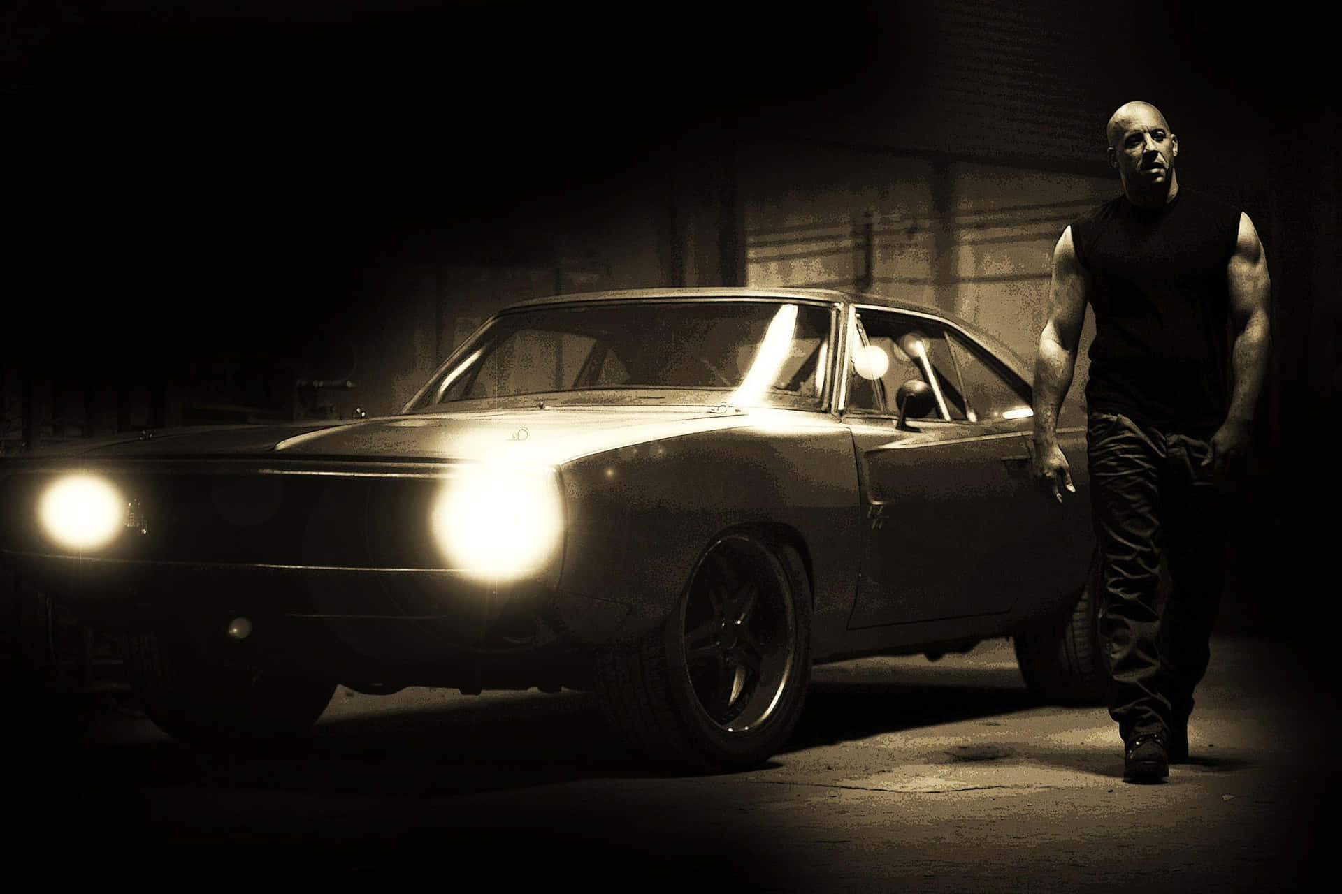 Dominic Toretto In Fast And Furious 1 Wallpaper