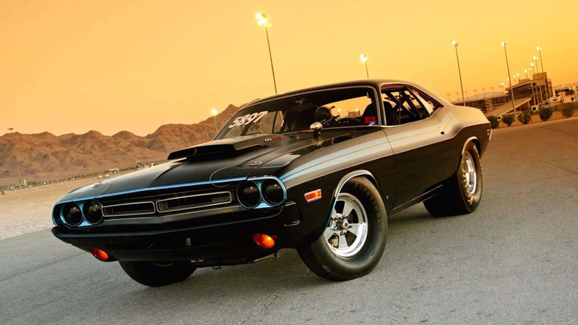 Fast And Furious 1 Dodge Challenger Travelling Wallpaper