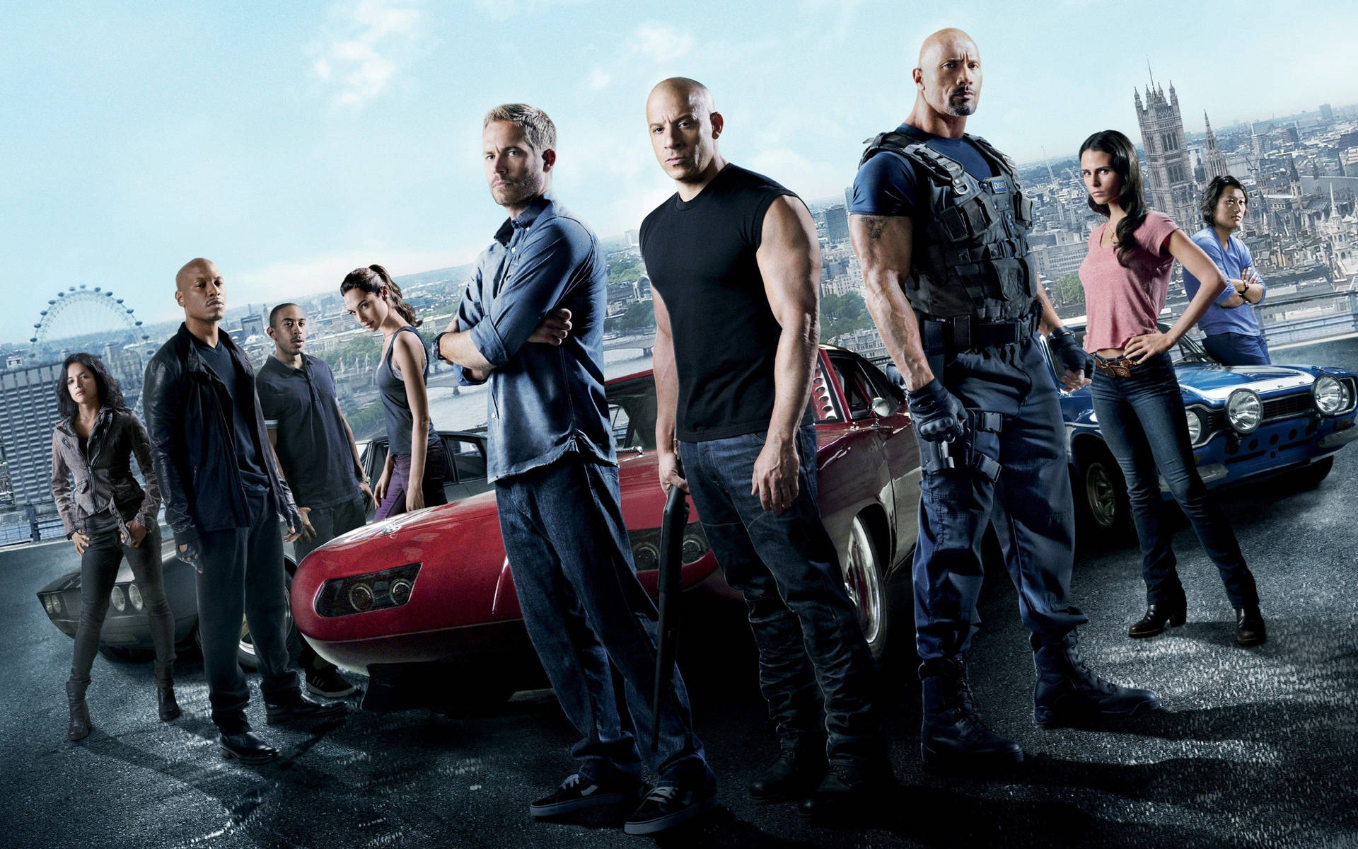 The Fast And The Furious Movie Poster Wallpaper