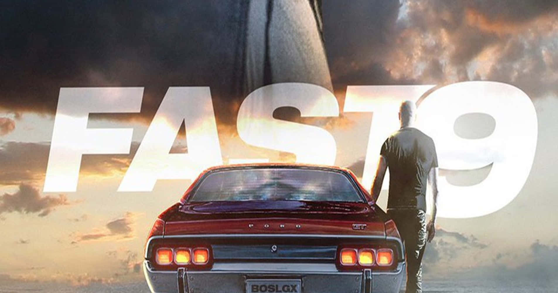 Fast And Furious 9 Car Rear Wallpaper