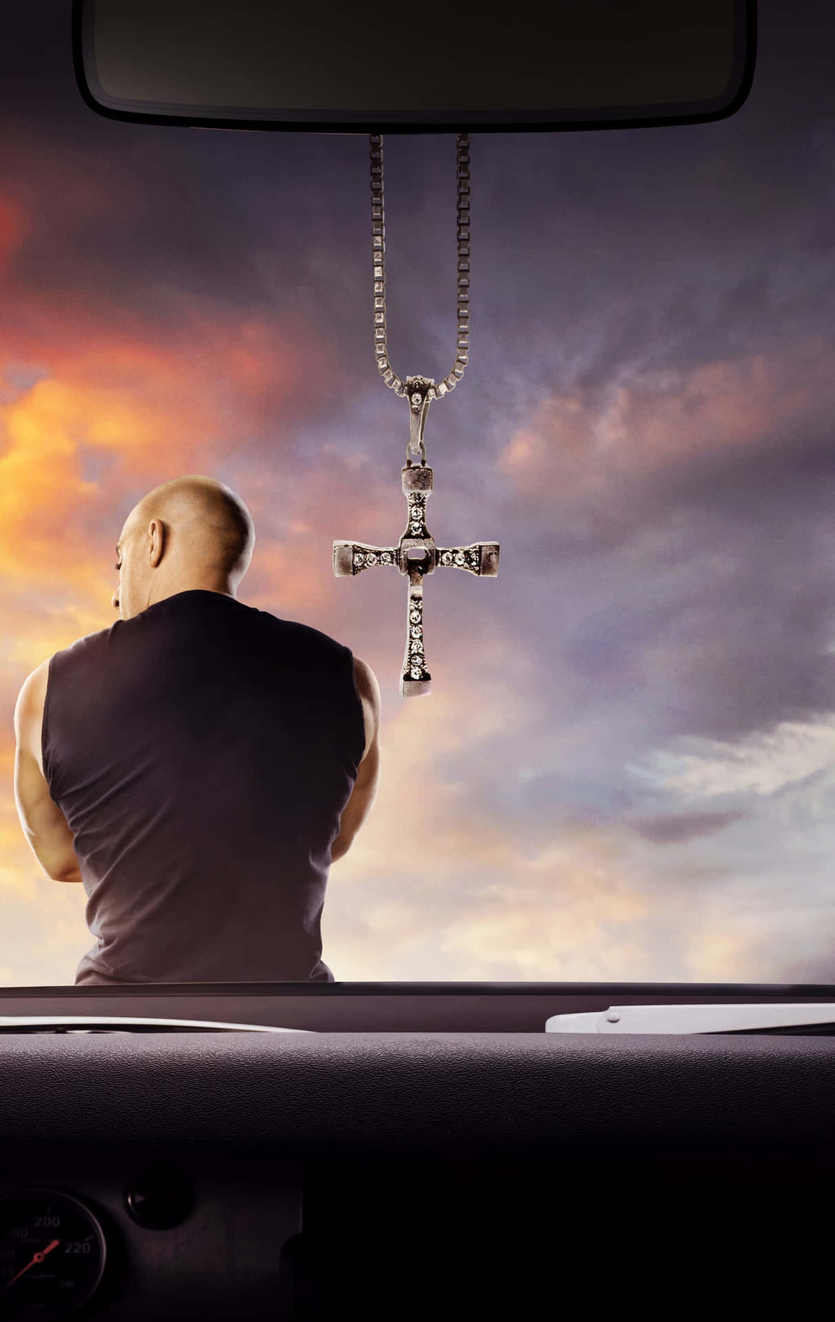 Fast And Furious 9 Dominic Toretto Back Angle Shot Wallpaper