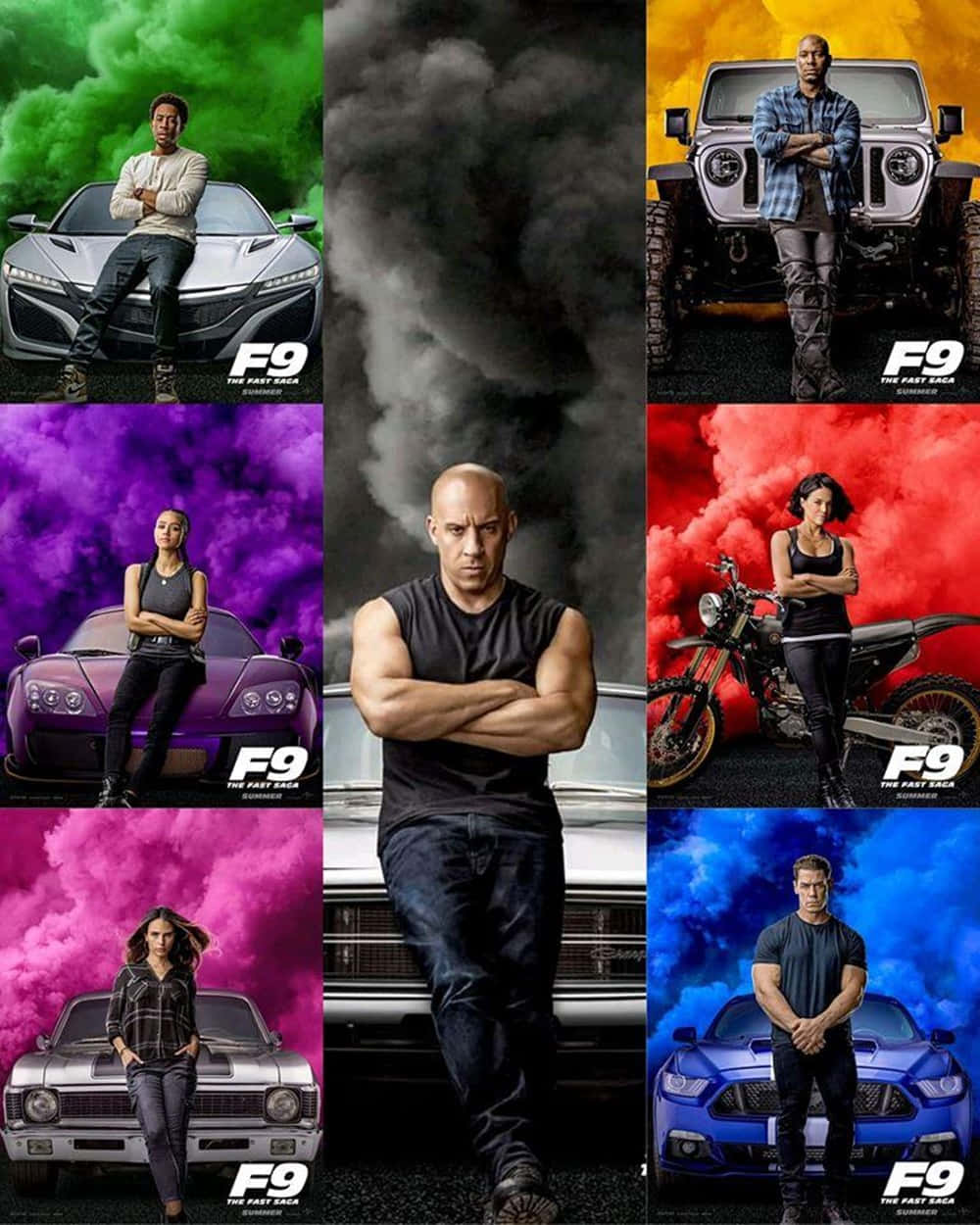 Fast And Furious 9 leder os til en anden intens race. Wallpaper