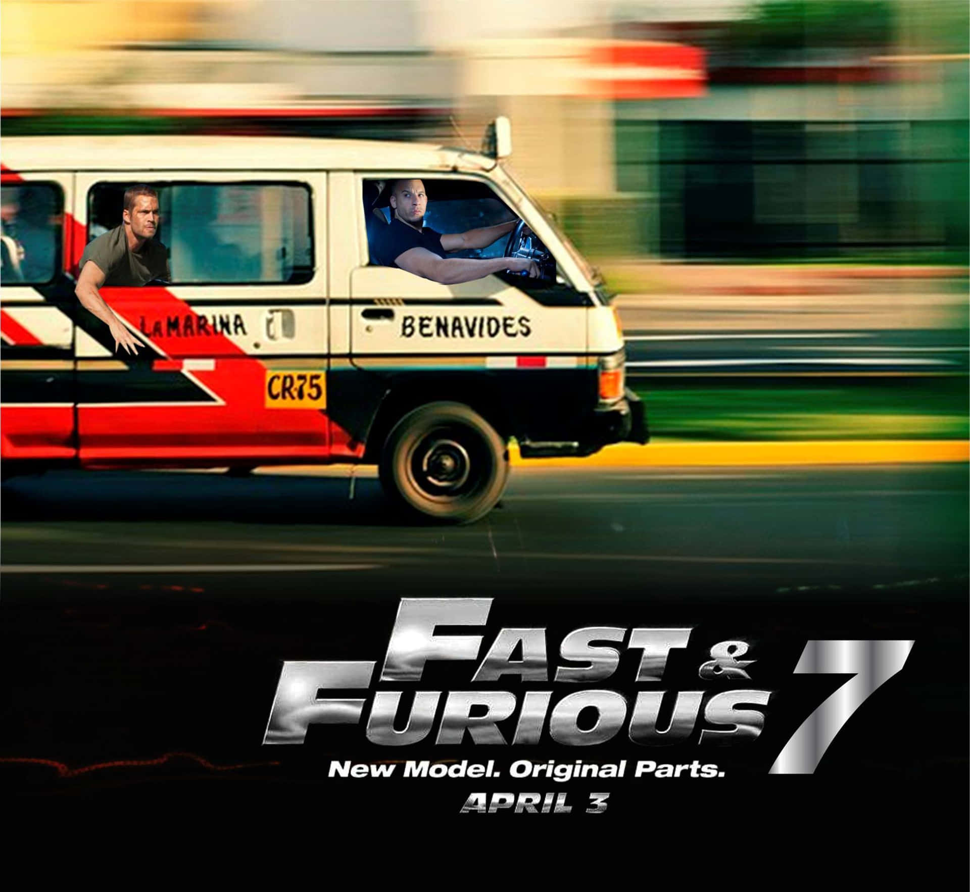 Fast And Furious 7 - Hd 720p Wallpaper