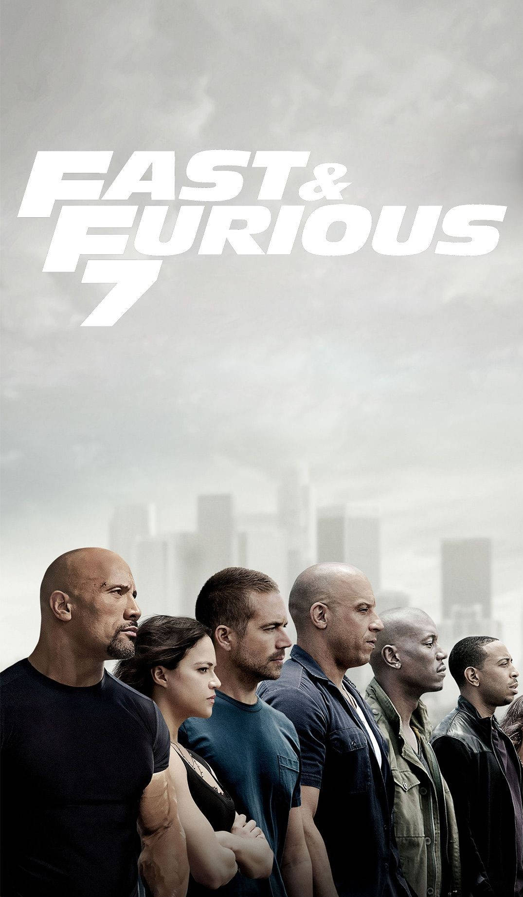 Fast And Furious Iphone 7 Cast City Background Wallpaper