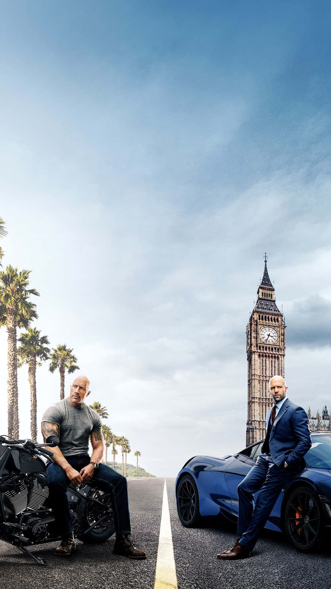 "The fast and the furious - now on your iPhone!" Wallpaper