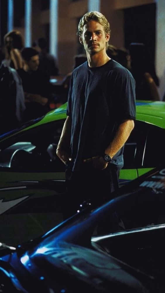 Fast And Furious Brian O'Conner Phone Wallpaper