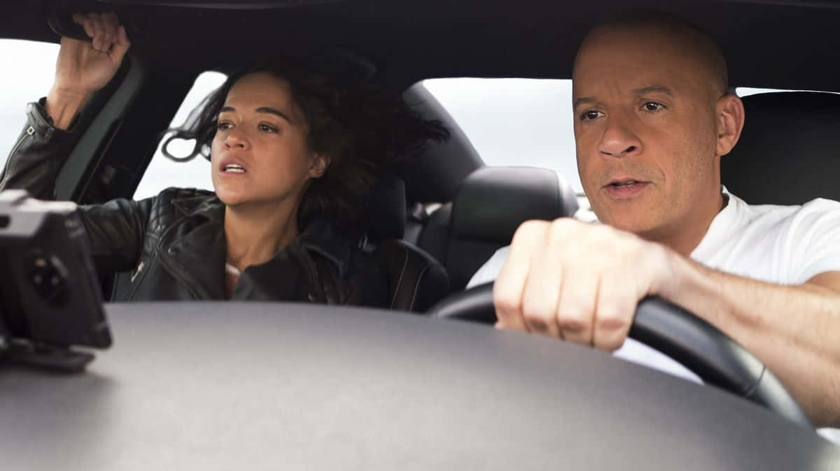Vin Diesel and Paul Walker in Fast and Furious.