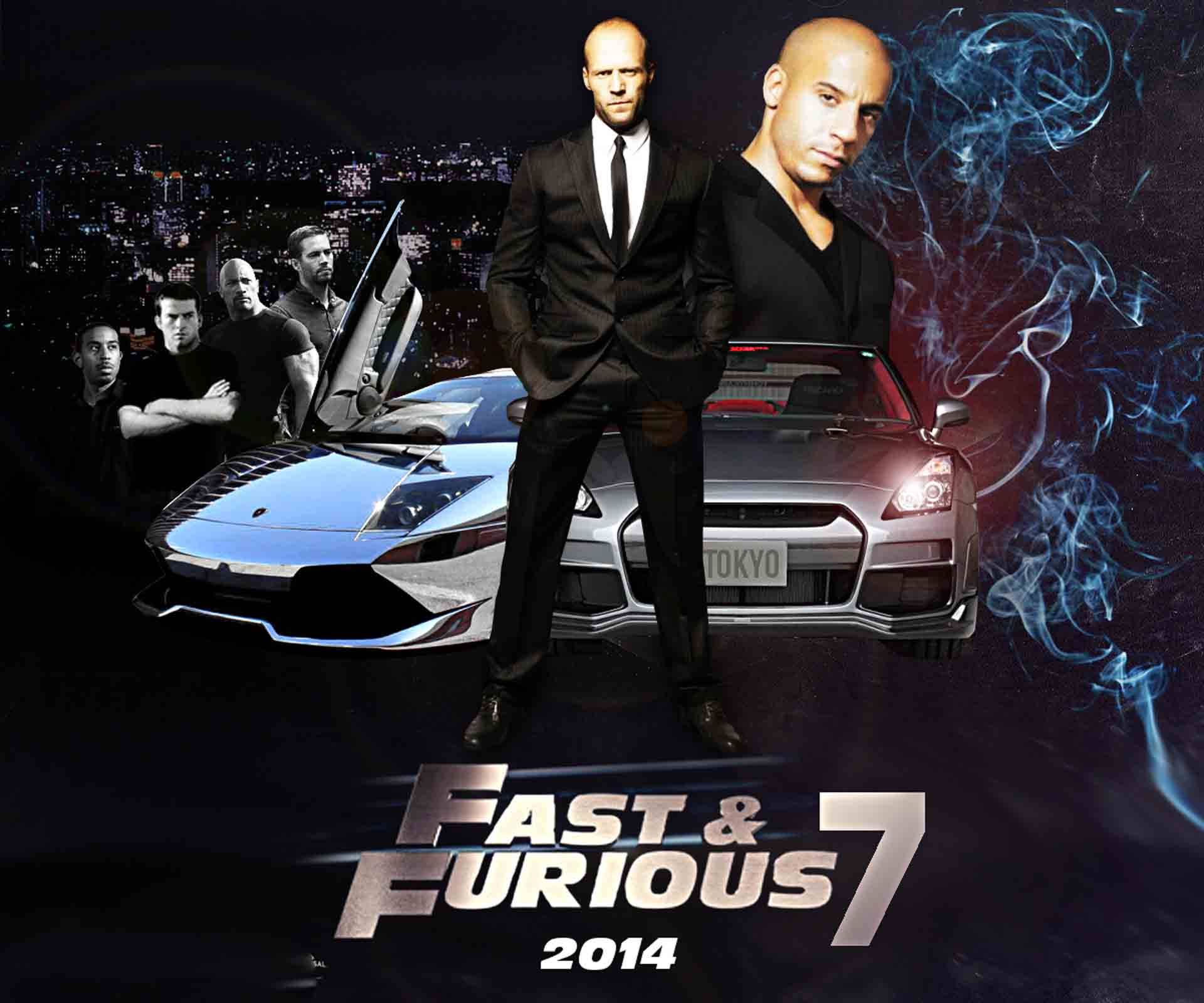 Fast And Furious Promotional Movie Poster Wallpaper