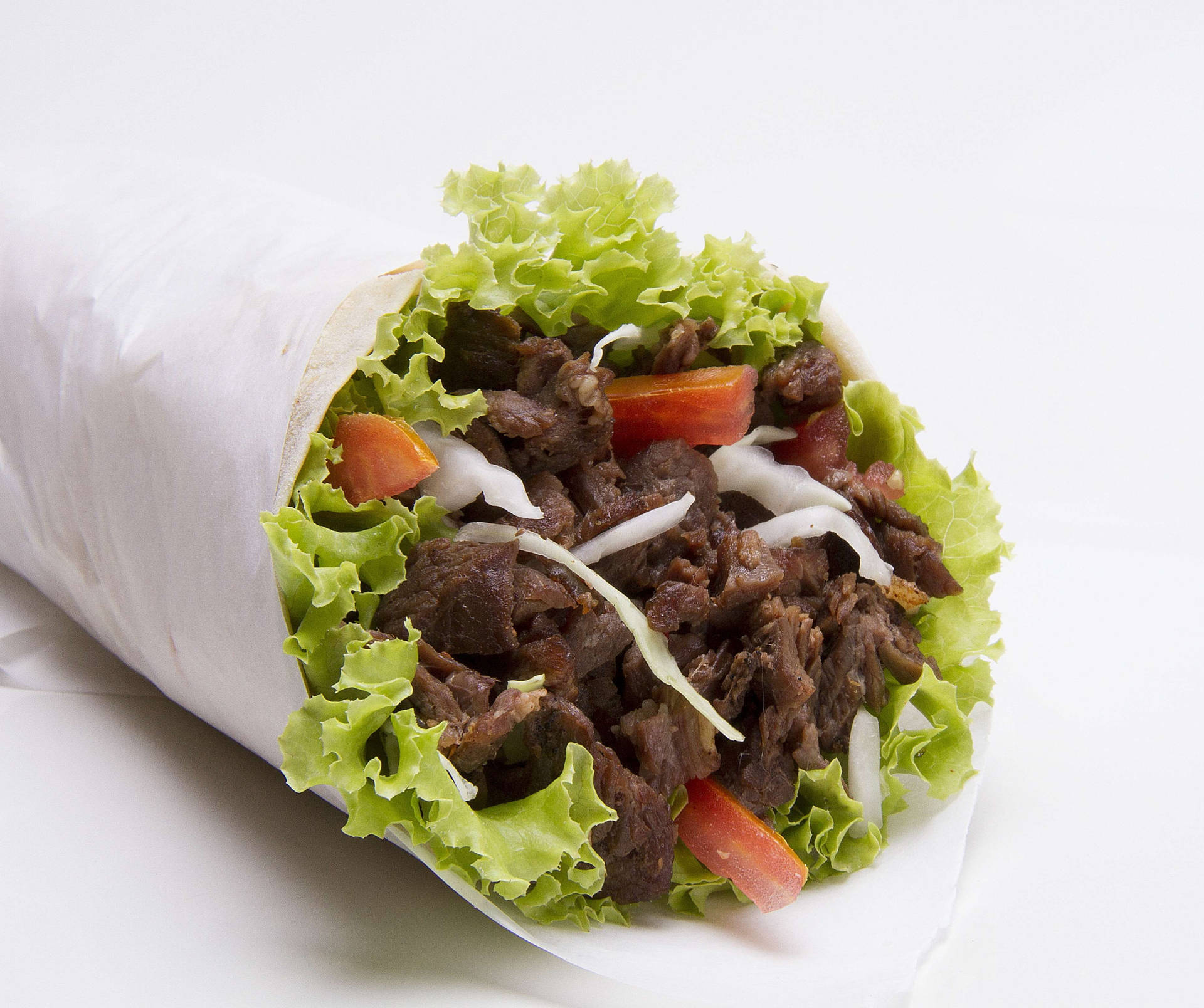 Fastfood Beef Burrito Wallpaper