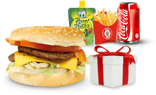Fast Food Meal Combo PNG