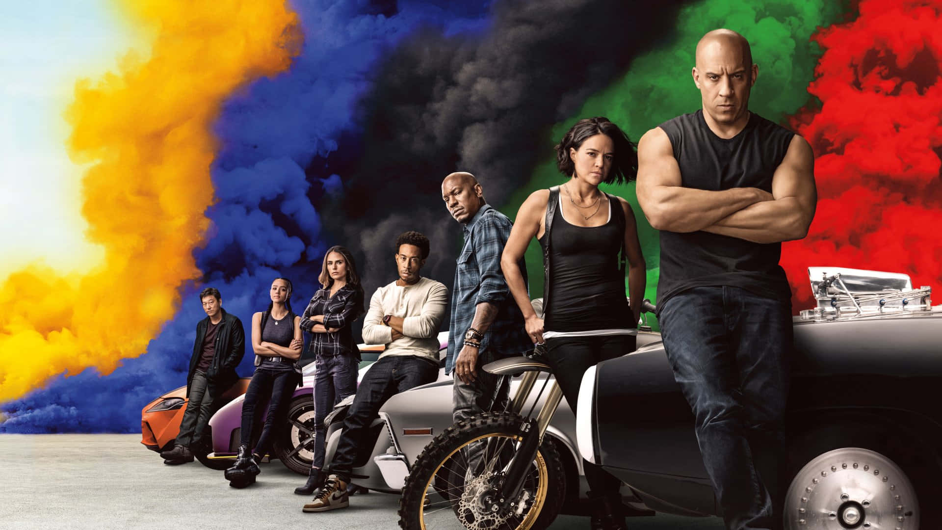 Neueautos, Neue Stunts, Dasselbe Fast And Furious-franchise! Wallpaper