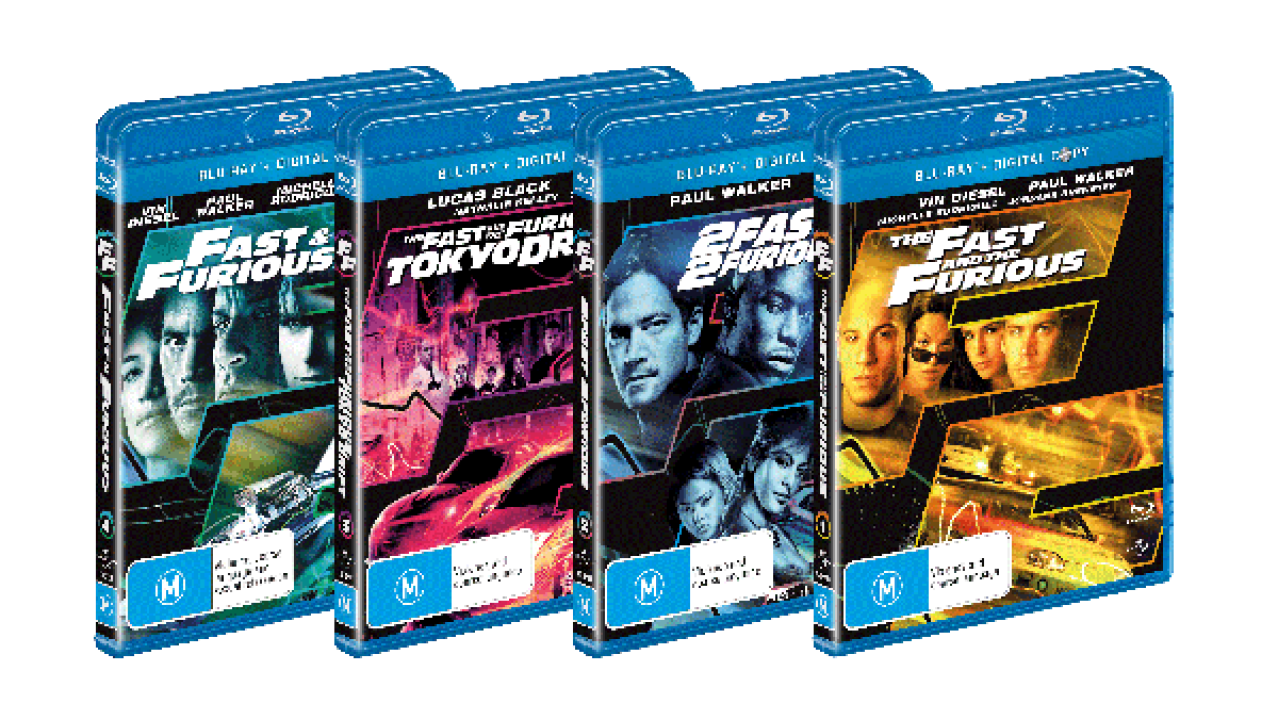 Download Fast Furious Bluray Collection | Wallpapers.com