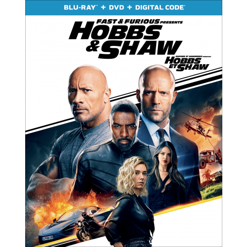 Fast Furious Hobbs Shaw Blu Ray Cover PNG