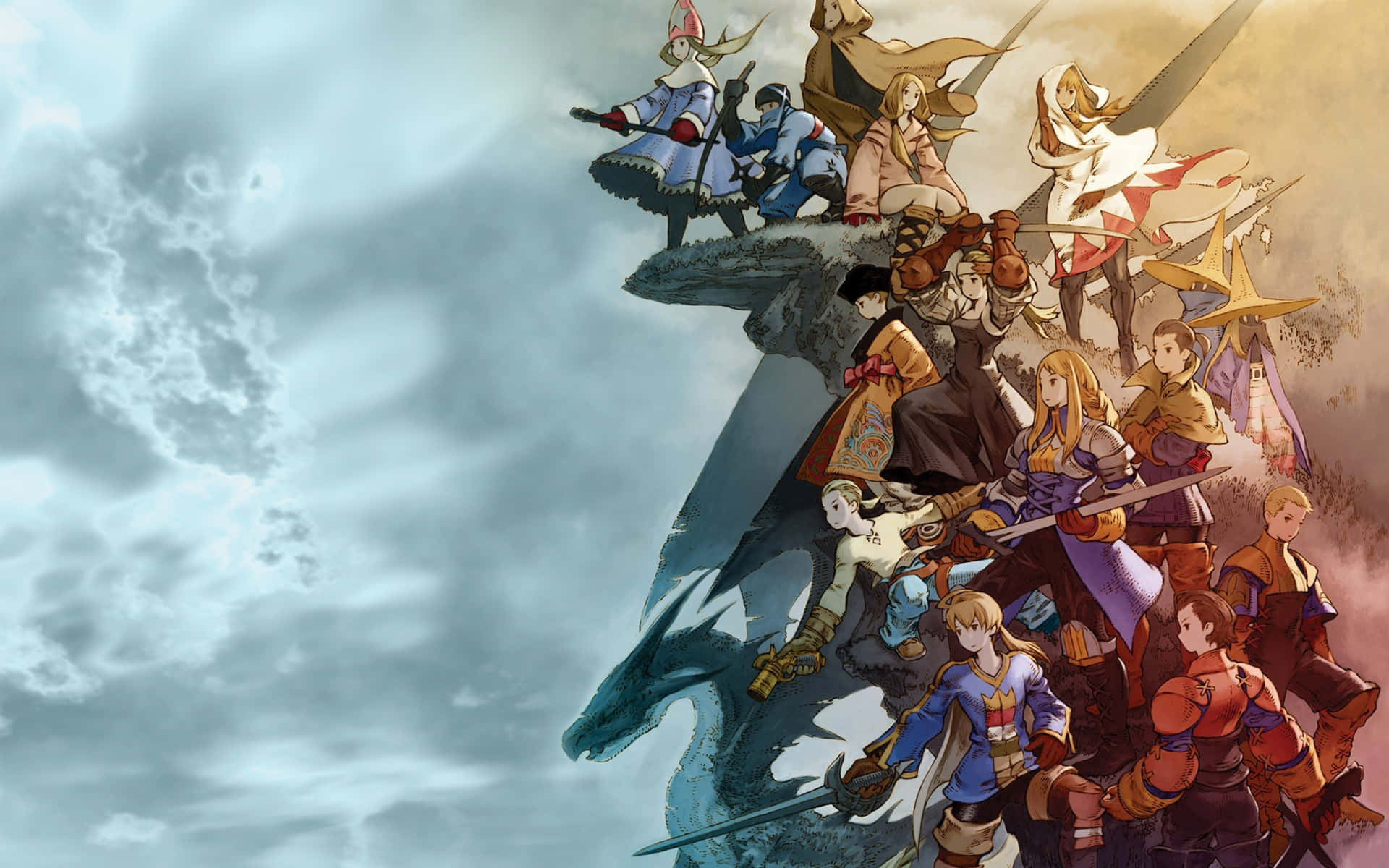 Fast-paced Strategy In Final Fantasy Tactics Wallpaper