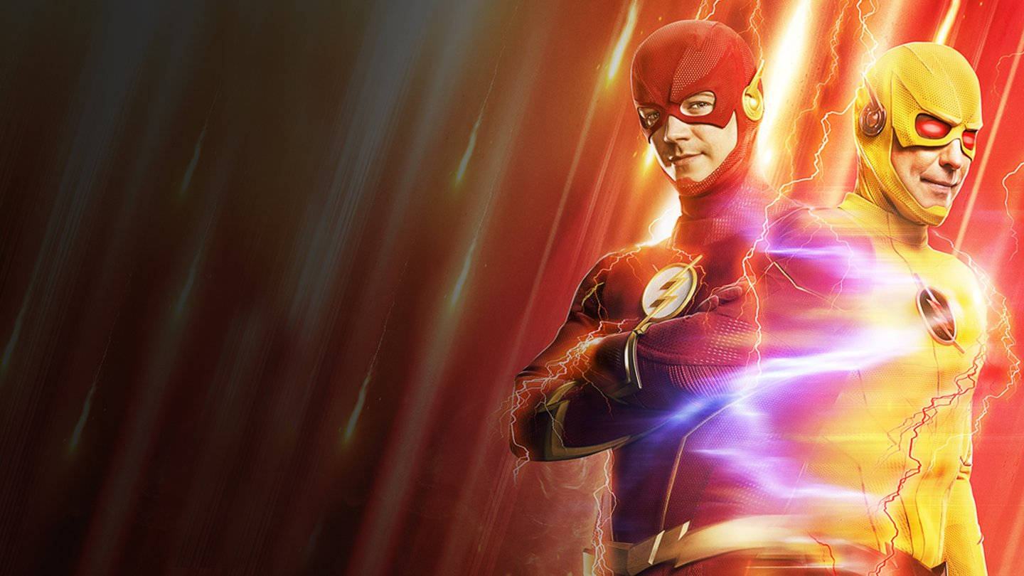 Fast The Flash And Reverse Flash Background