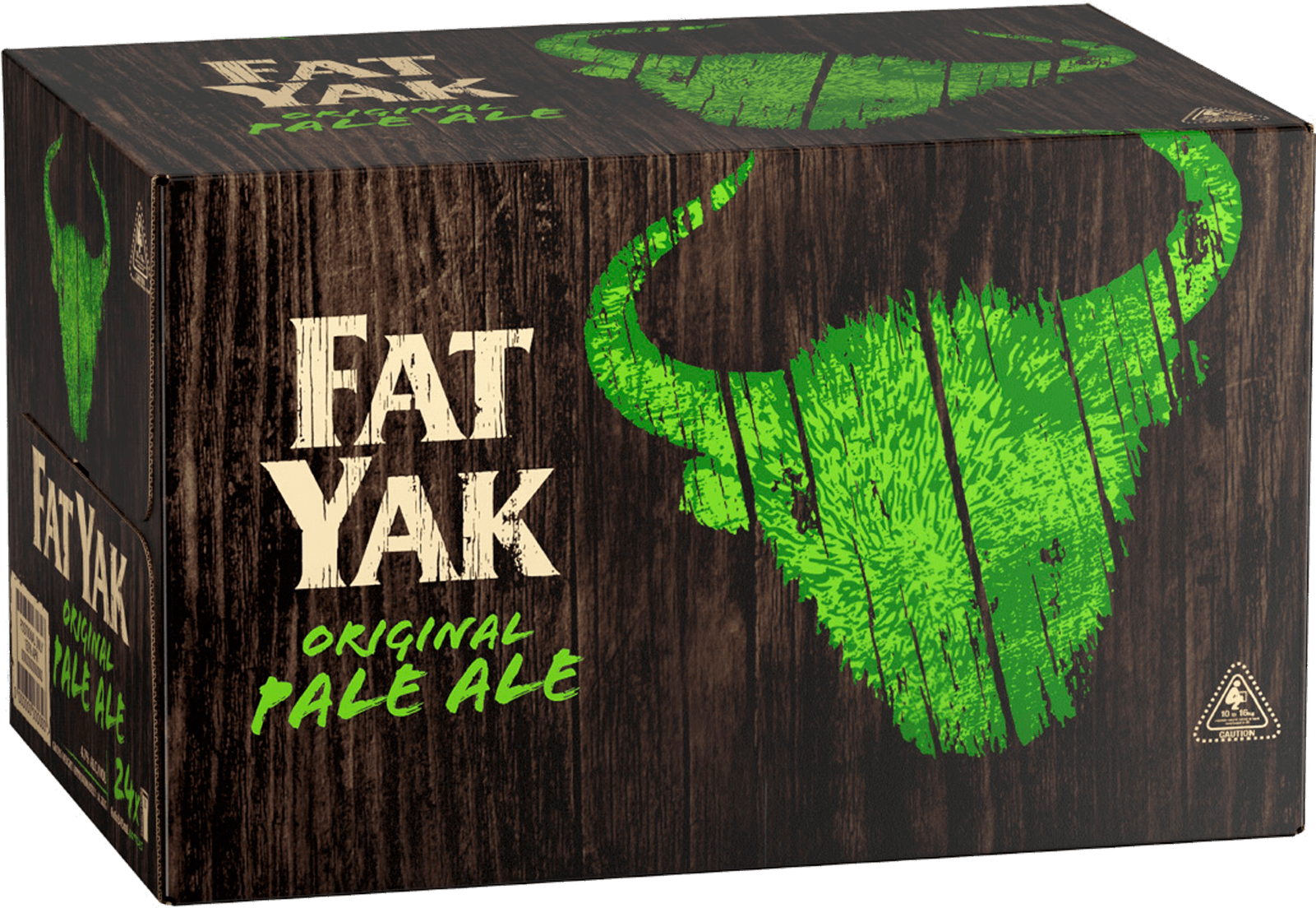 Download Fat Yak Original Pale Ale Beer Packaging | Wallpapers.com