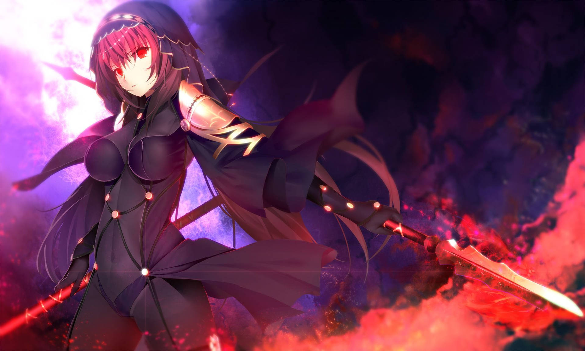 Fate Grand Order Game Scathach Background