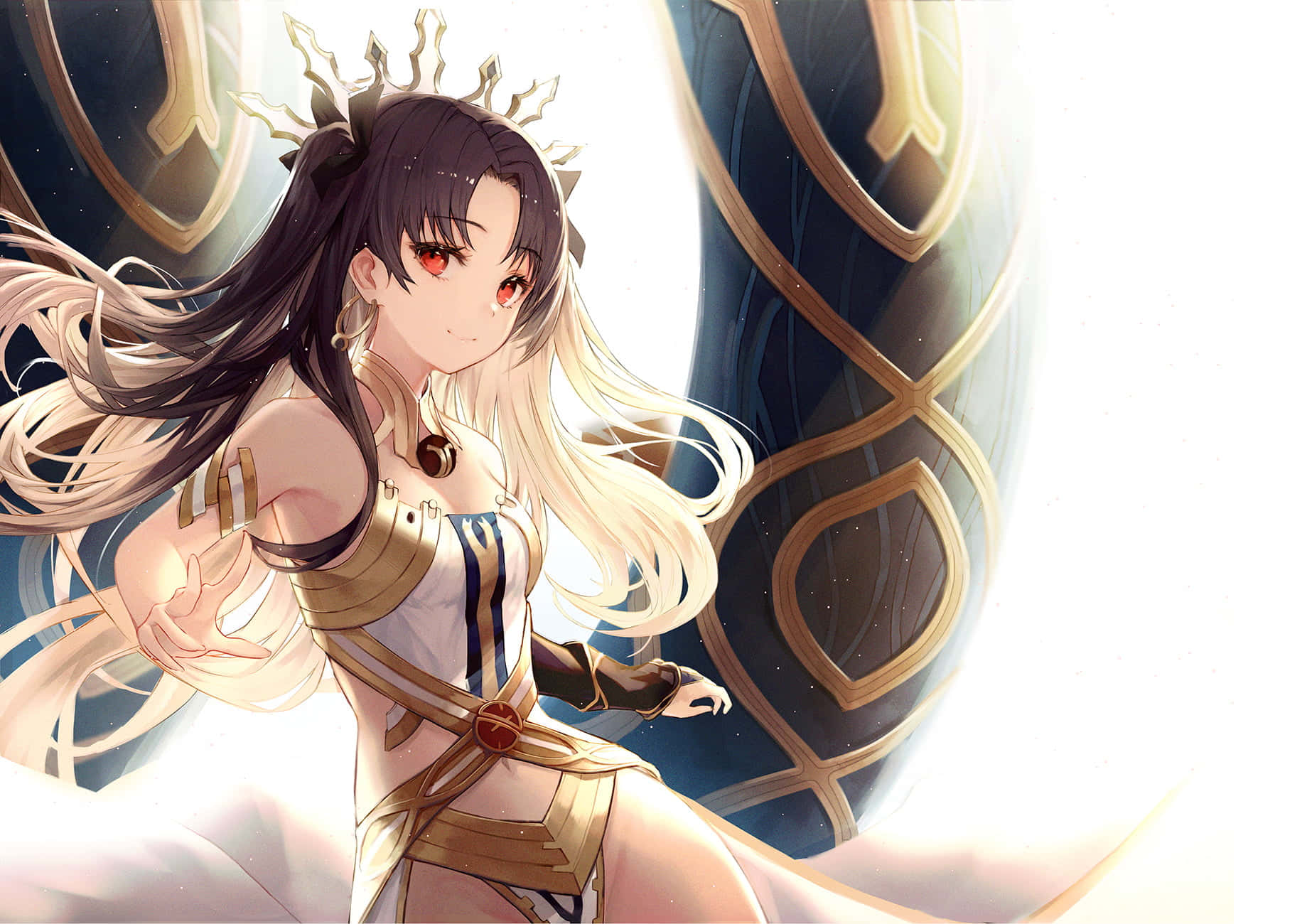 Download Fate Grand Orders Enthralling Divinity Ishtar Wallpaper 