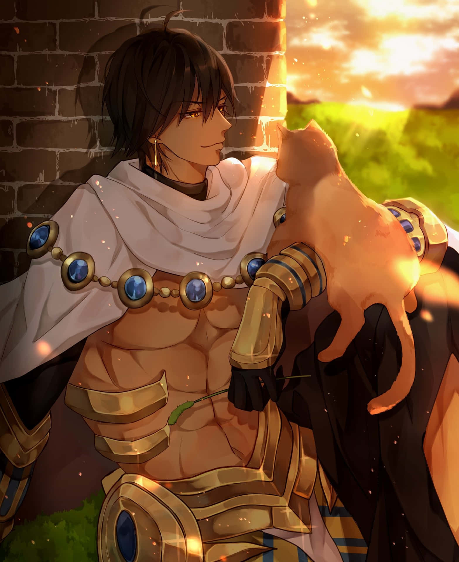 Fate Grand Order's Ozymandias - Majesty And Power Personified Wallpaper