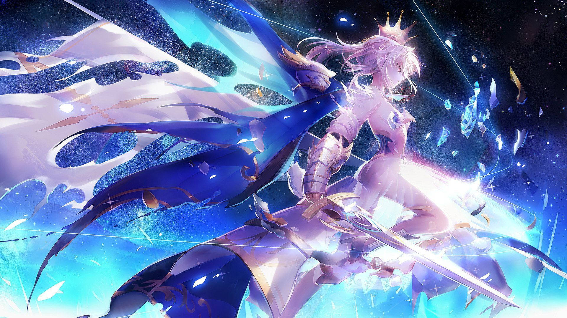 Fate Grand Order Saber Queen Background