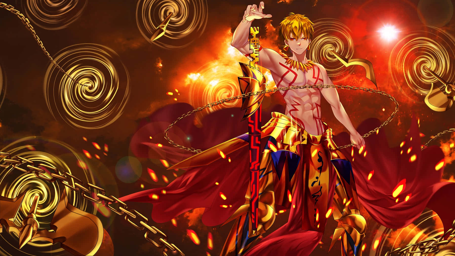 Fate Grand Order - The Mighty King Gilgamesh Wallpaper