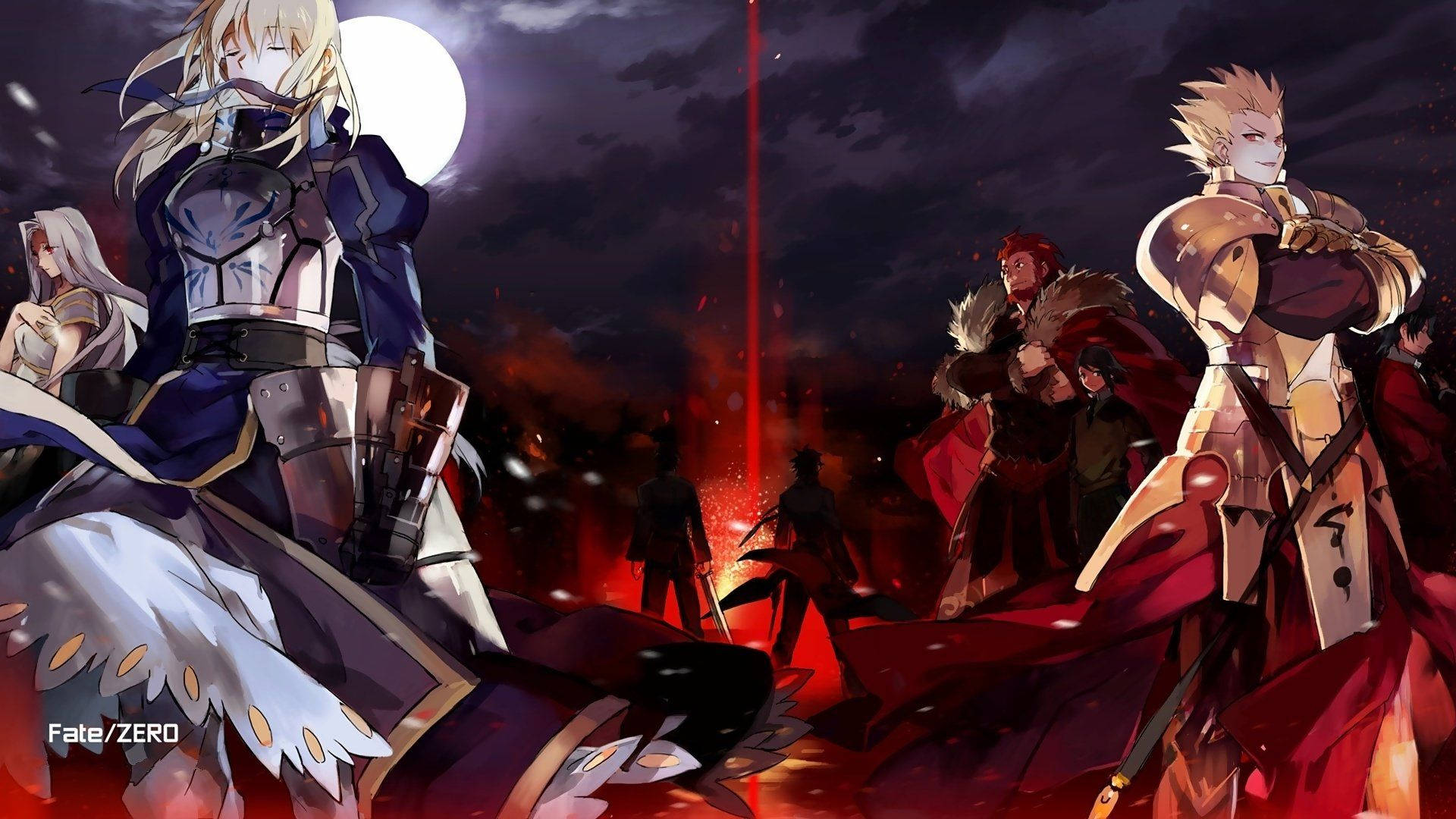 Prepare to embark on an epic journey of courage, sacrifice and destiny - Fate Zero Wallpaper