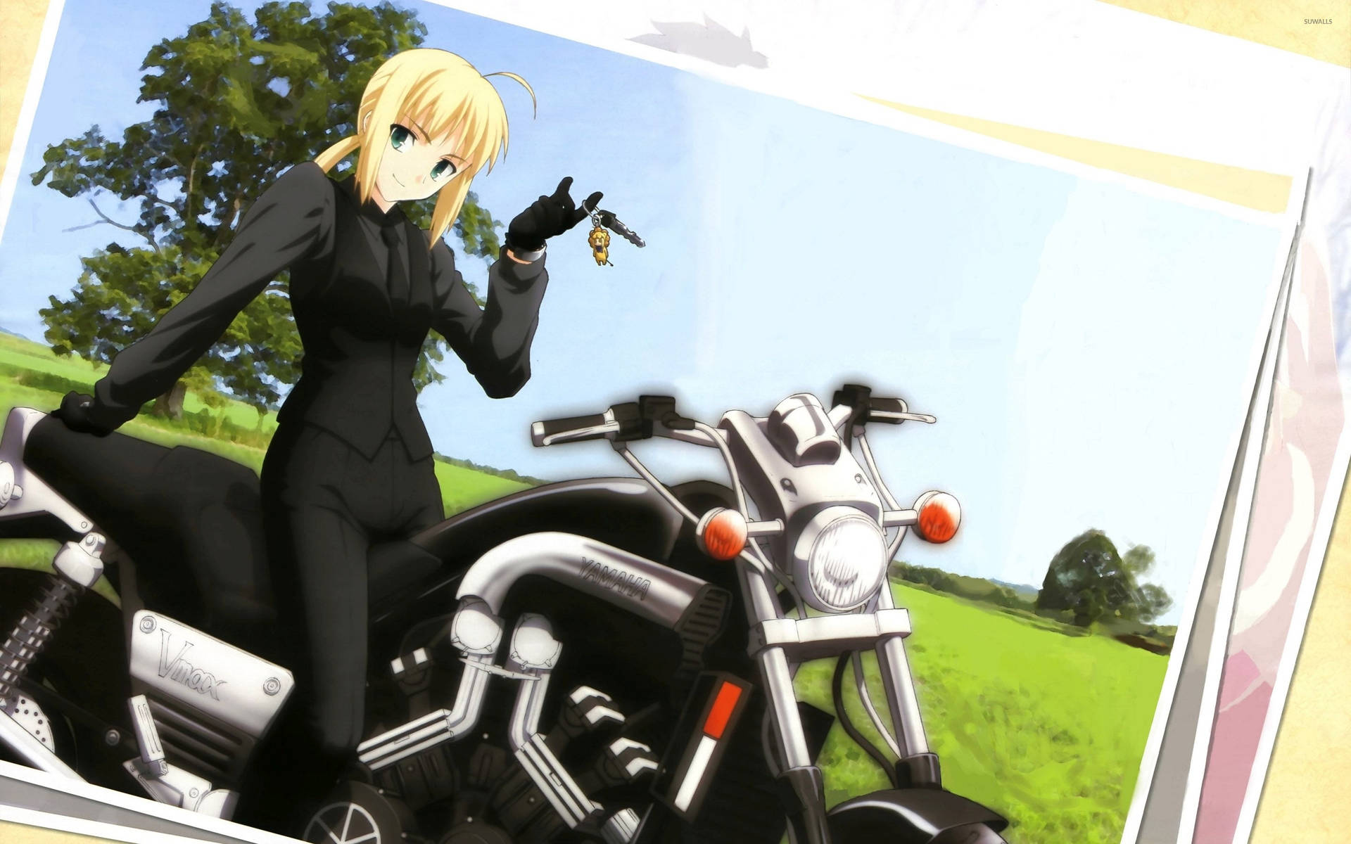 Saber From Fate Zero Riding Wallpaper