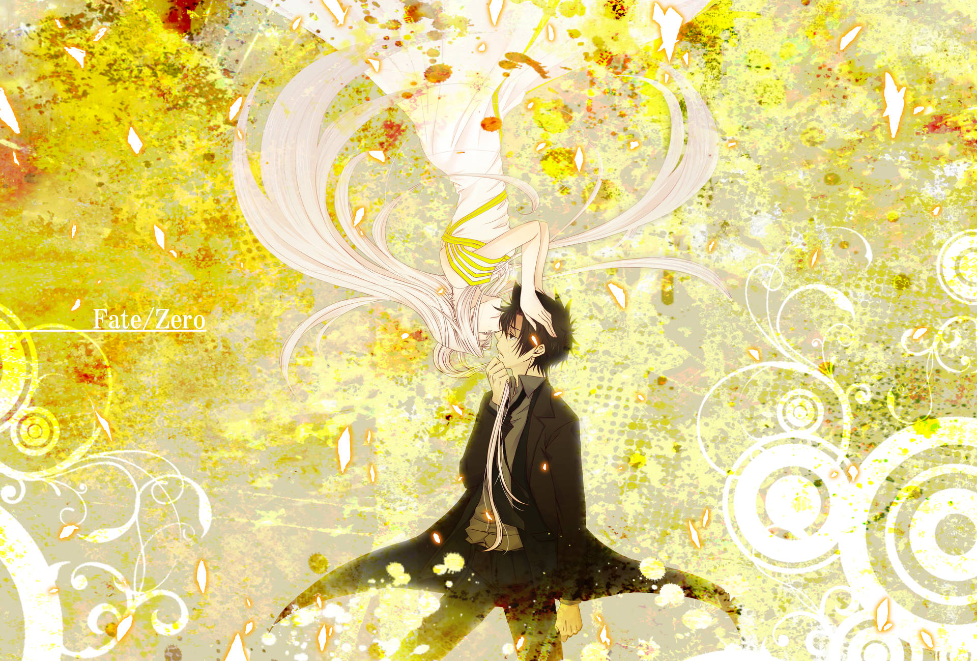 Fate Zero With Kiritsugu Walking Wallpaper