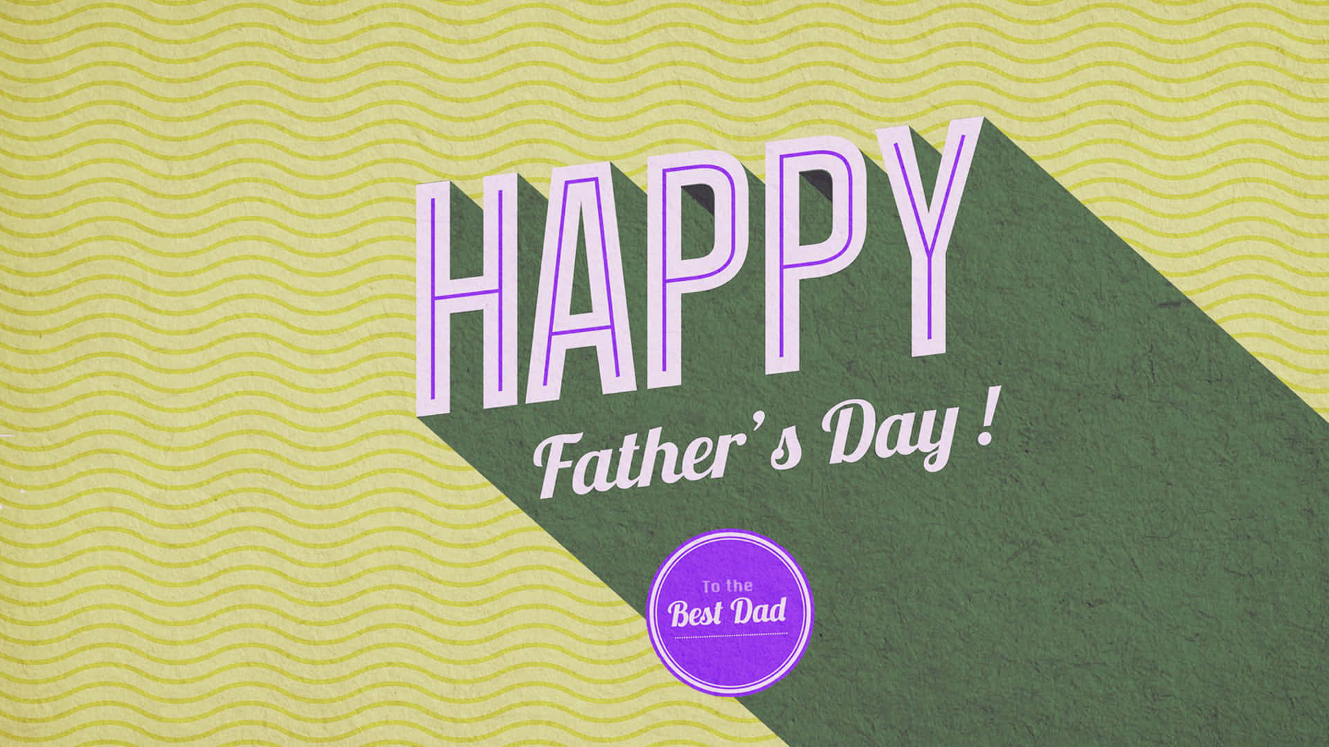 Happy Father's Day Card - Kostenloses Vector 208779