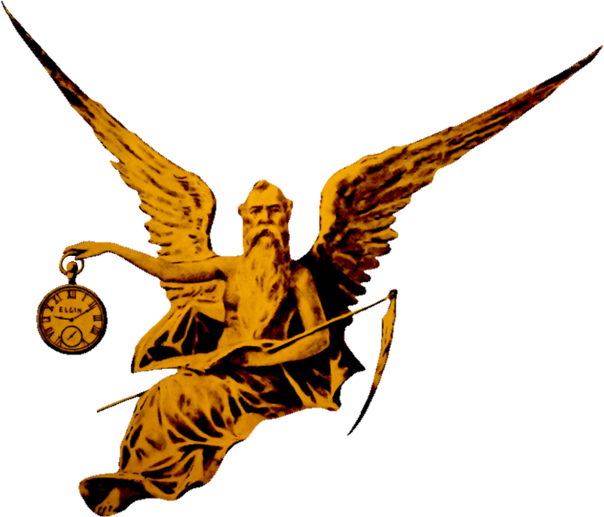 Father_ Time_ Flying_ With_ Scythe_ And_ Hourglass.png PNG