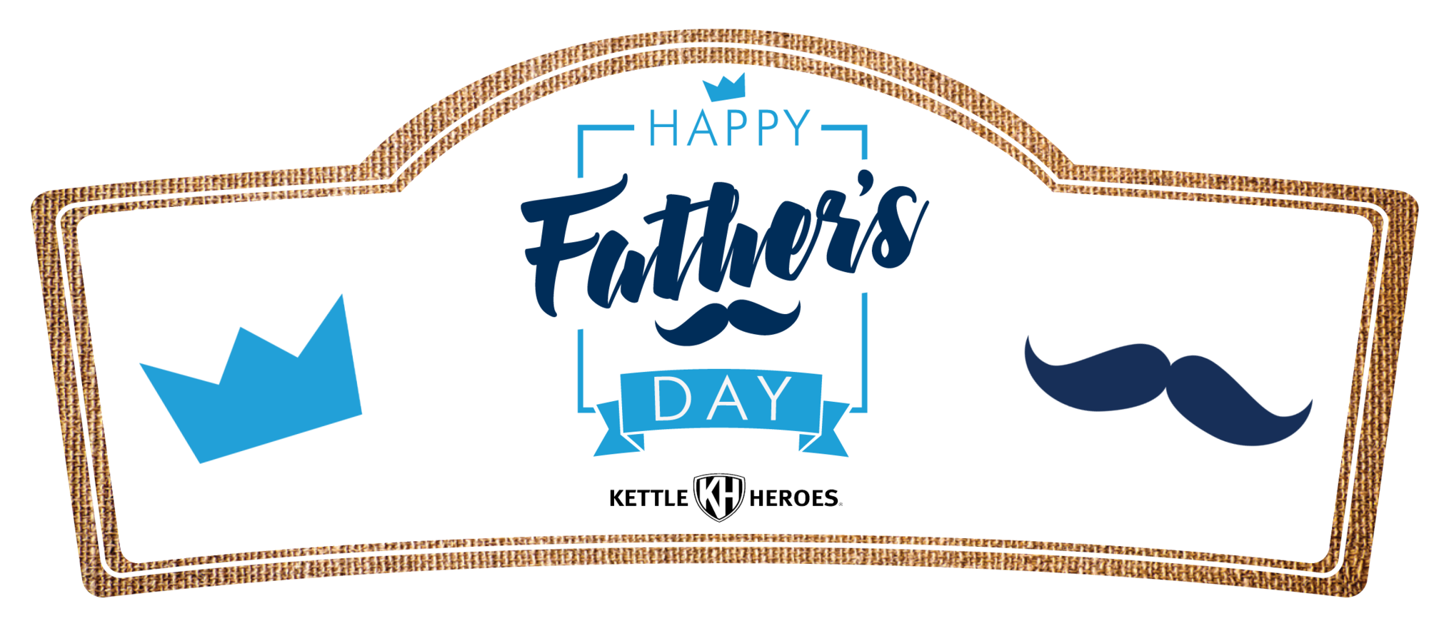 Fathers Day Celebration Banner PNG