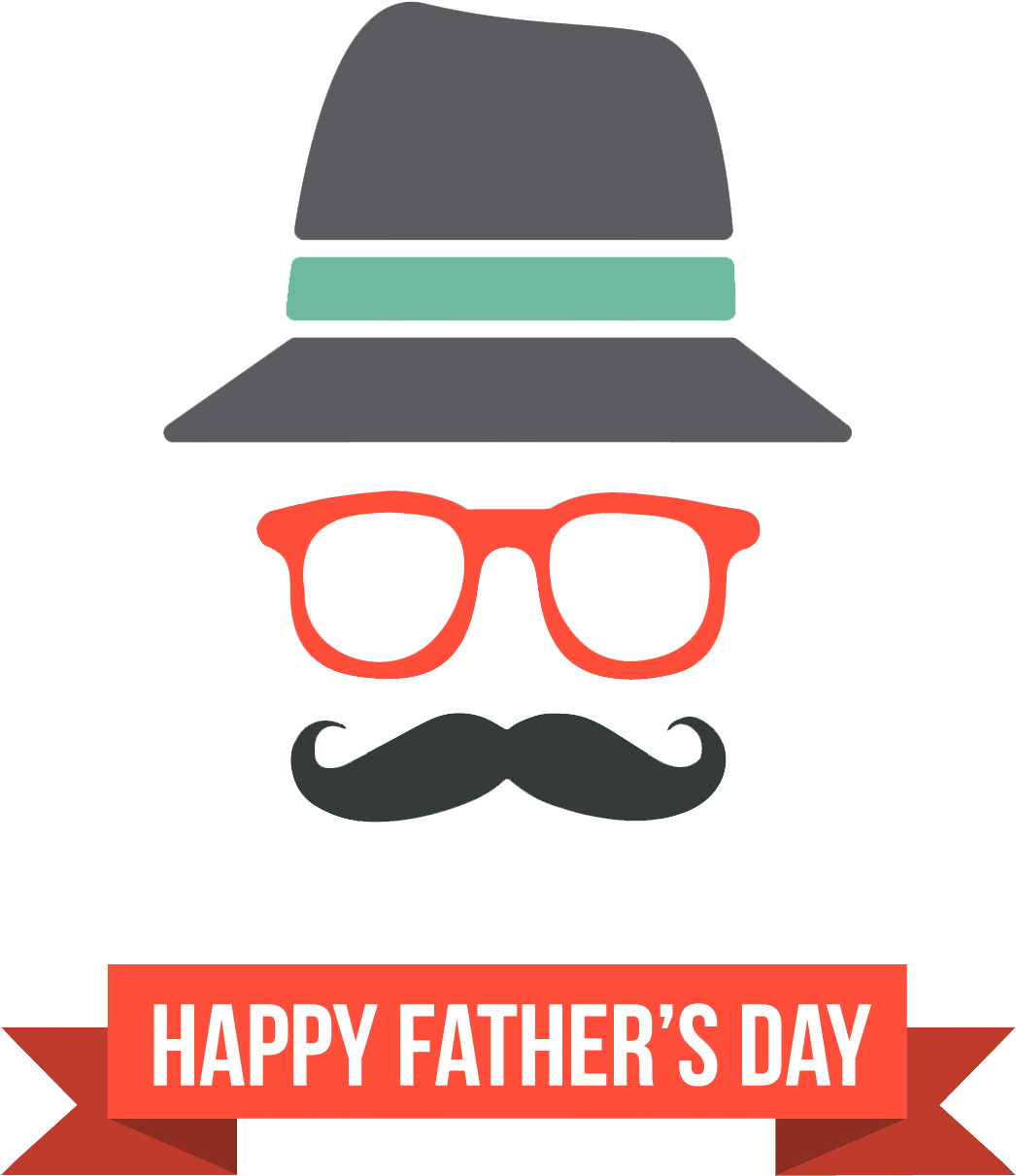 Fathers Day Celebration Icon PNG