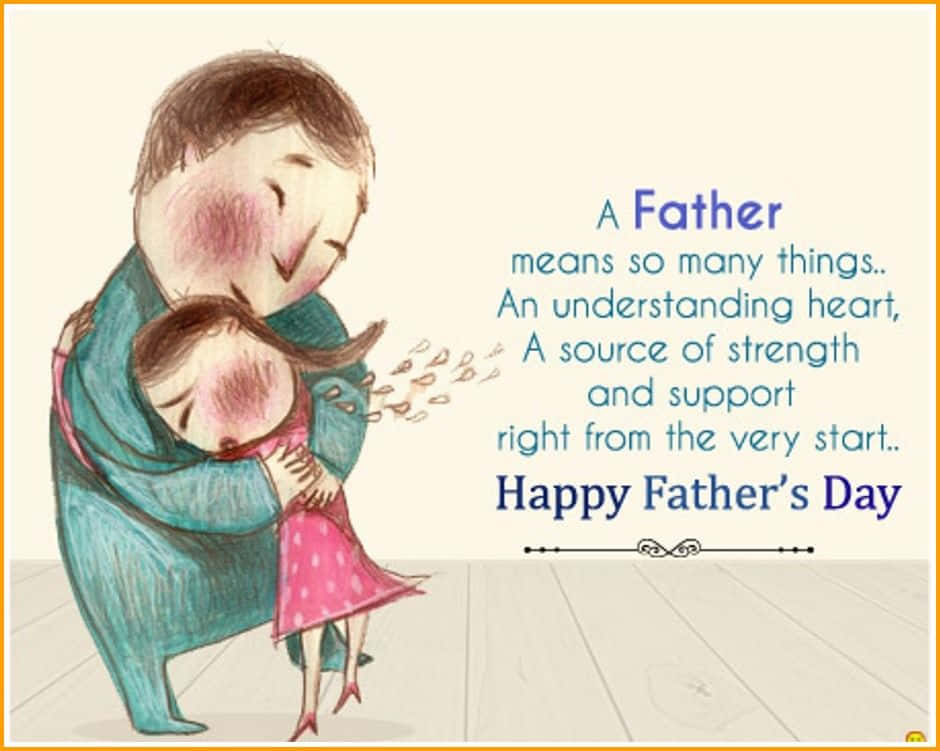 Fathers Day Cute Drawing Picture