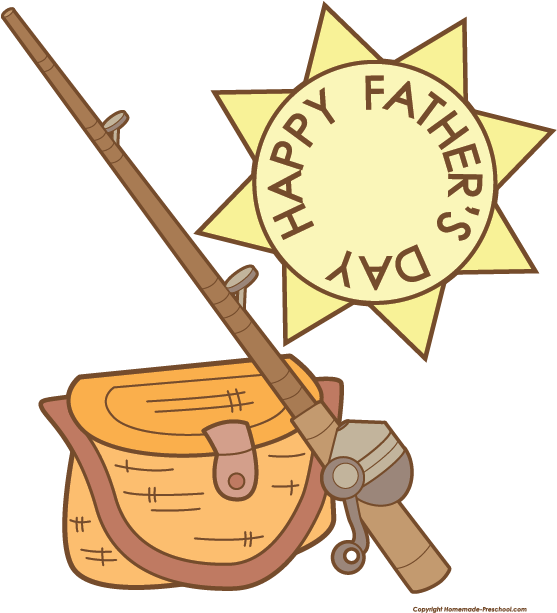 Fathers Day Fishing Theme PNG