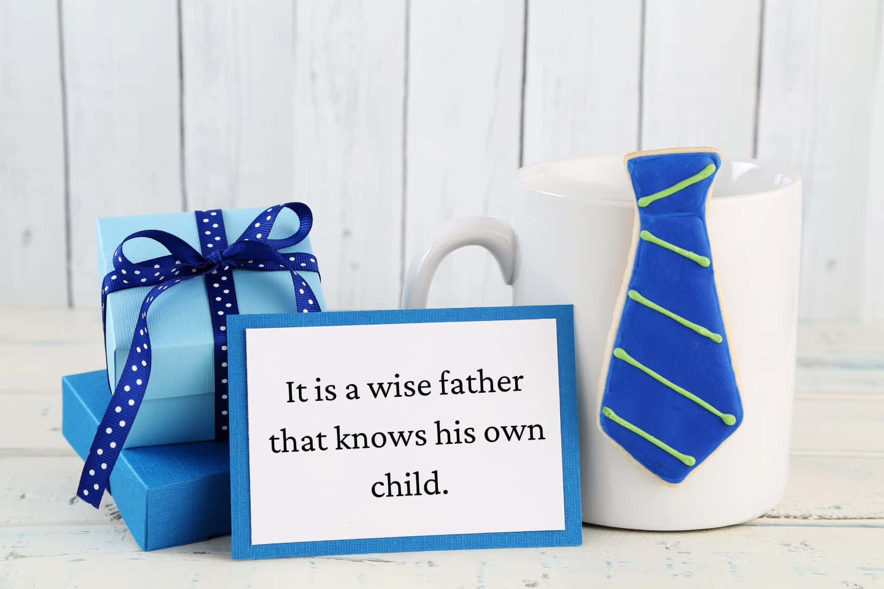 Fathers Day Giftand Quote Wallpaper