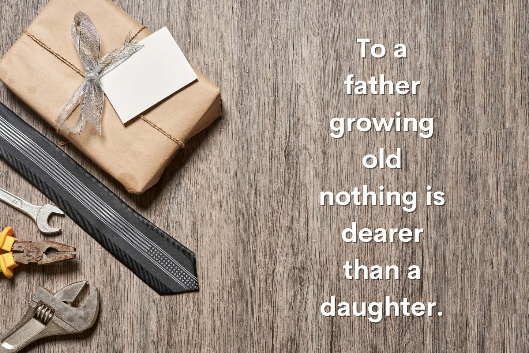 Fathers Day Giftand Quote Wallpaper