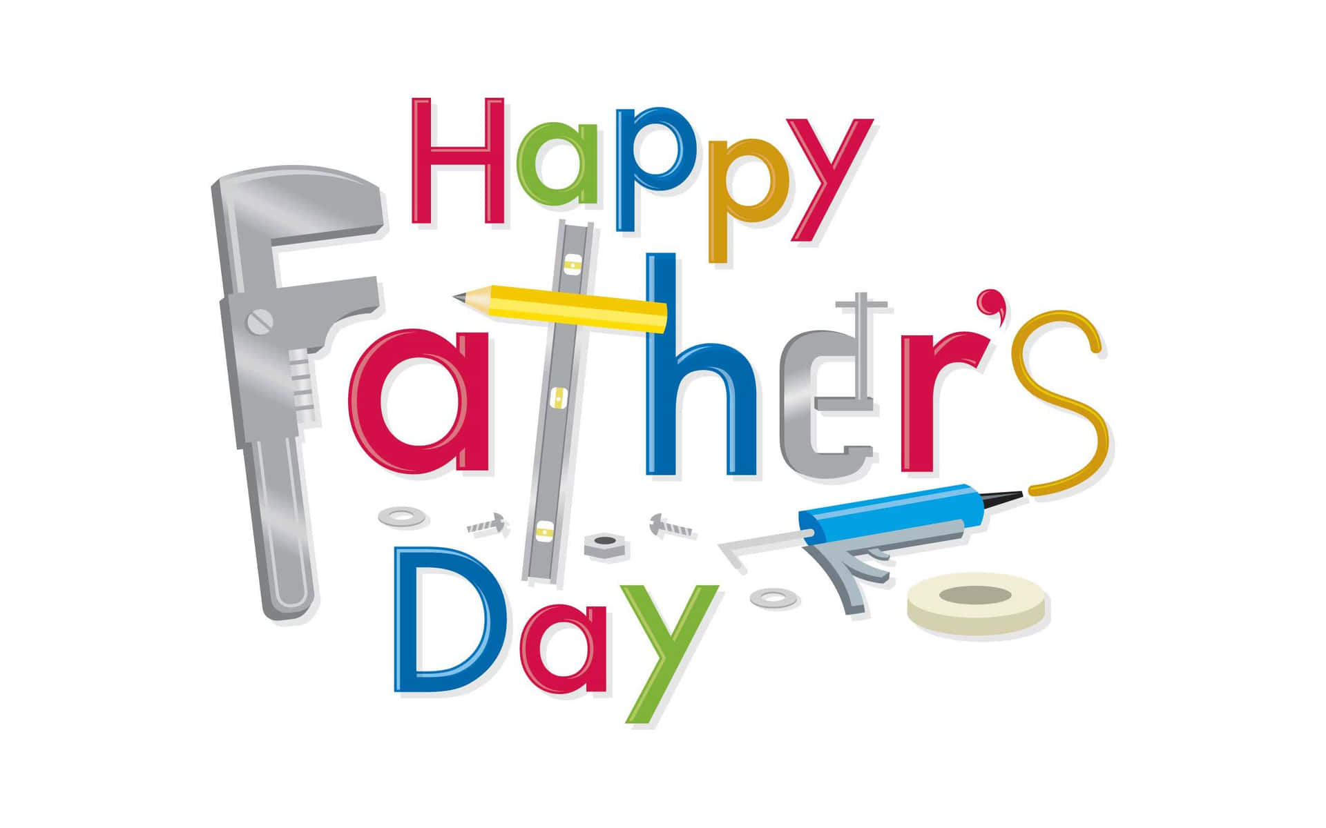 Fathers Day Tools Illustration Picture