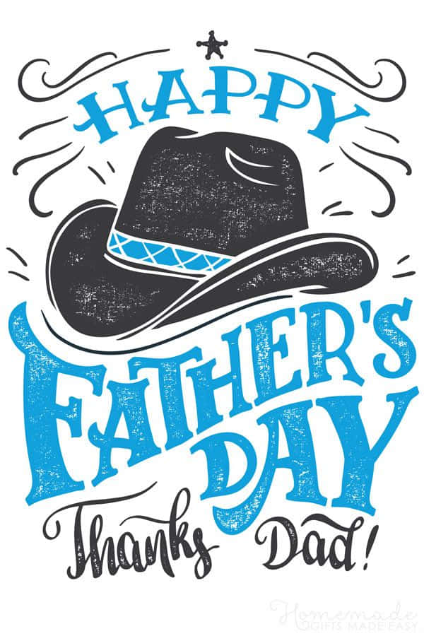 Fathers Day Greeting Art Picture