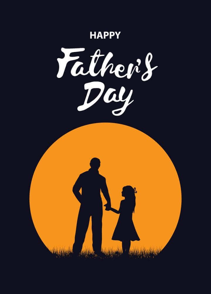 Diseñode Tarjeta De Día Del Padre En Imagen
